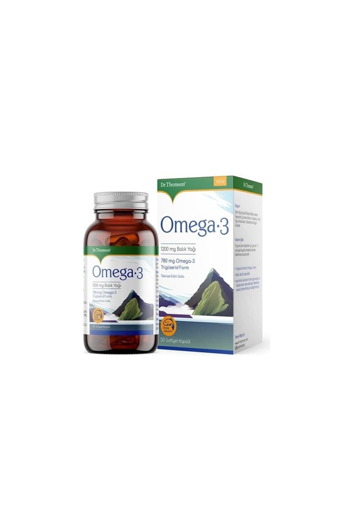 Dr. ThomsonDr.thomson Omega-3 50 Kapsül8697781960825