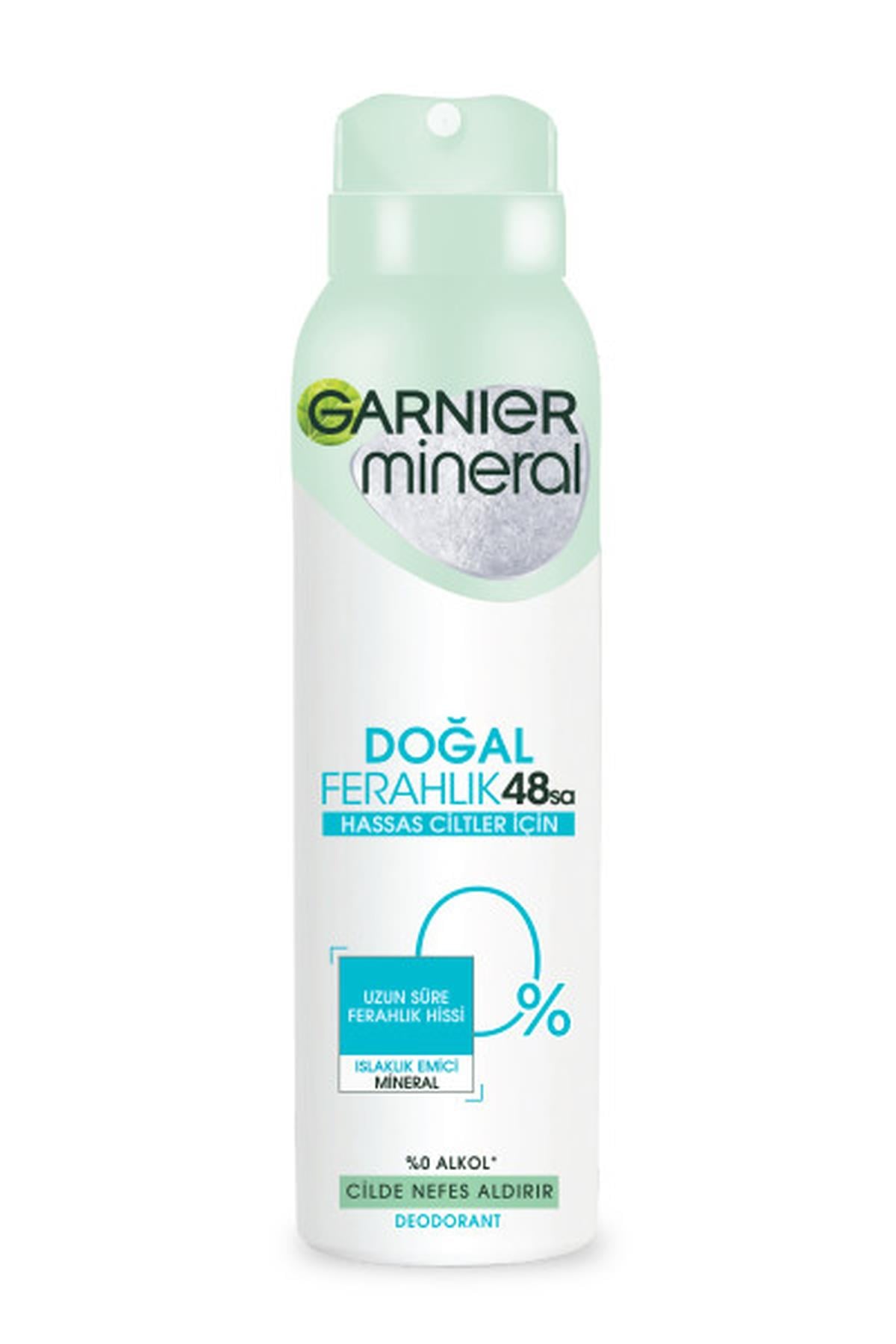Garnier Doğal Ferahlık Deodorant Sprey 150ml 3lü Set