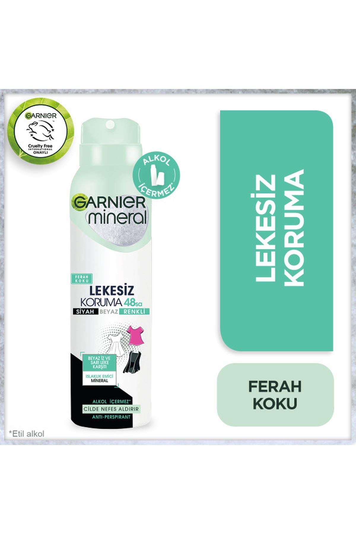 Garnier Lekesiz Koruma Deodorant Sprey 150ml 3lü Set