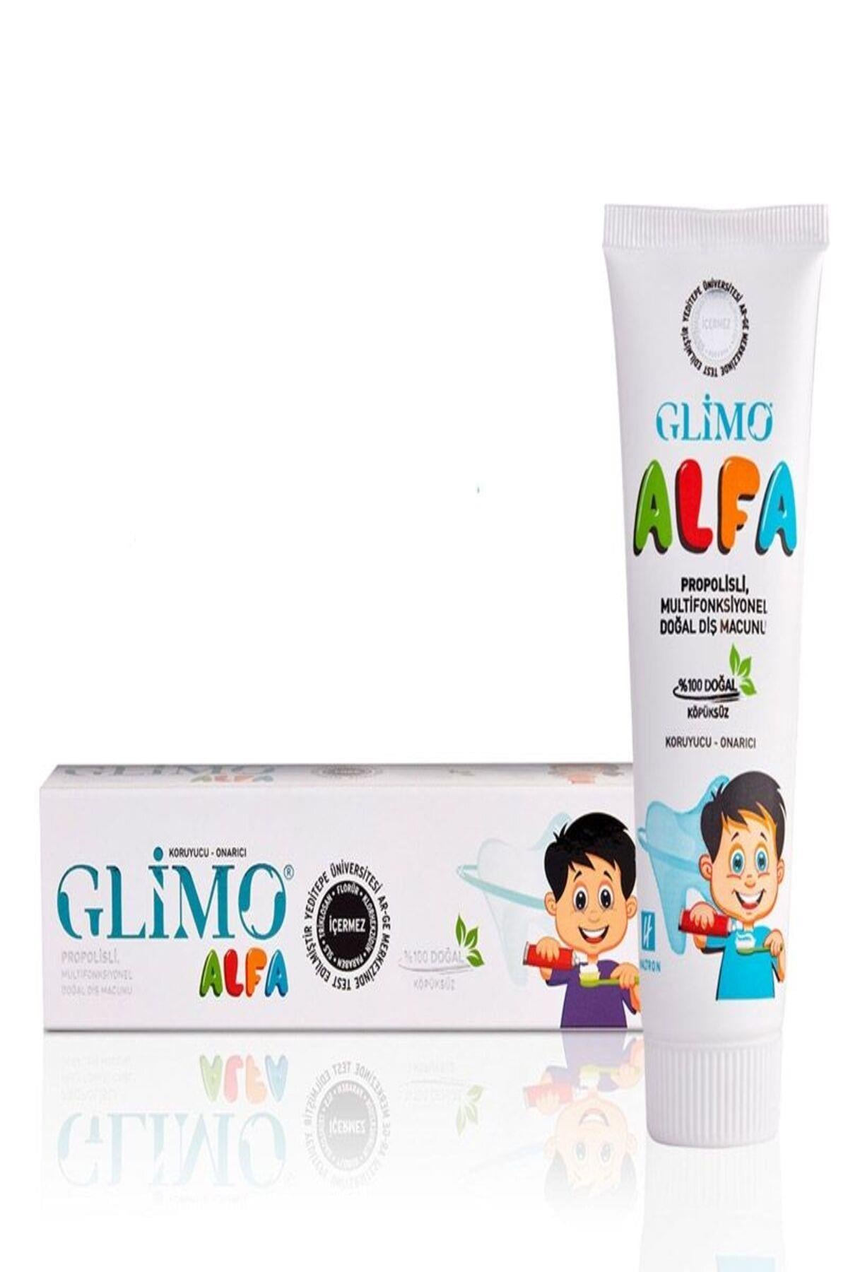 GlimoGlimo Alfa Doğal Diş Macunu 50 ml8681198000007