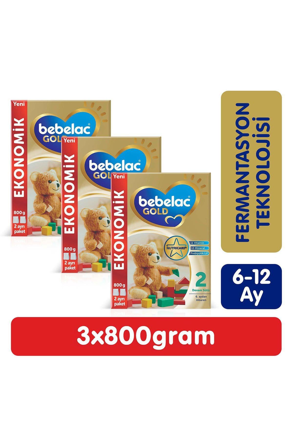 Gold 2 Devam Sütü 800 gr X 3 Adet