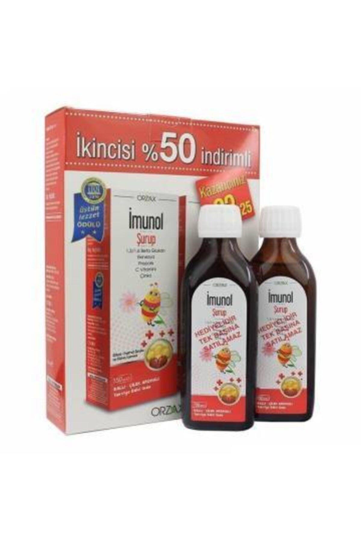 ORZAXImunol Şurup 150 Ml 2.si %50 Indirimli8697595871720