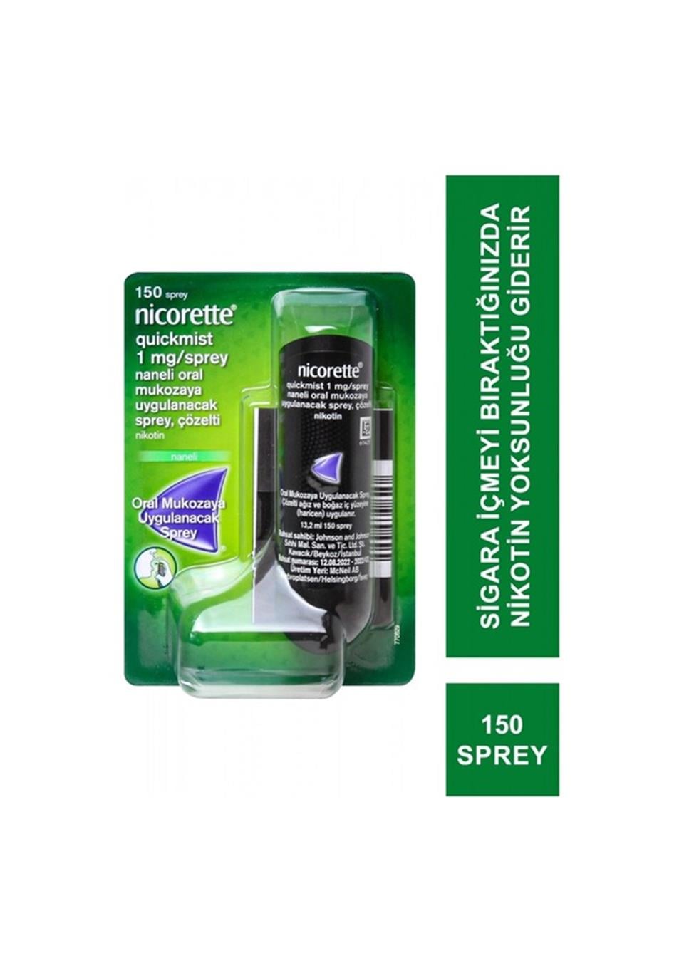 JOHNSON&JOHNSONJohnson&Johnson Nicorette Sprey Naneli 1 Mg Uzun Süren Etki8683873452439