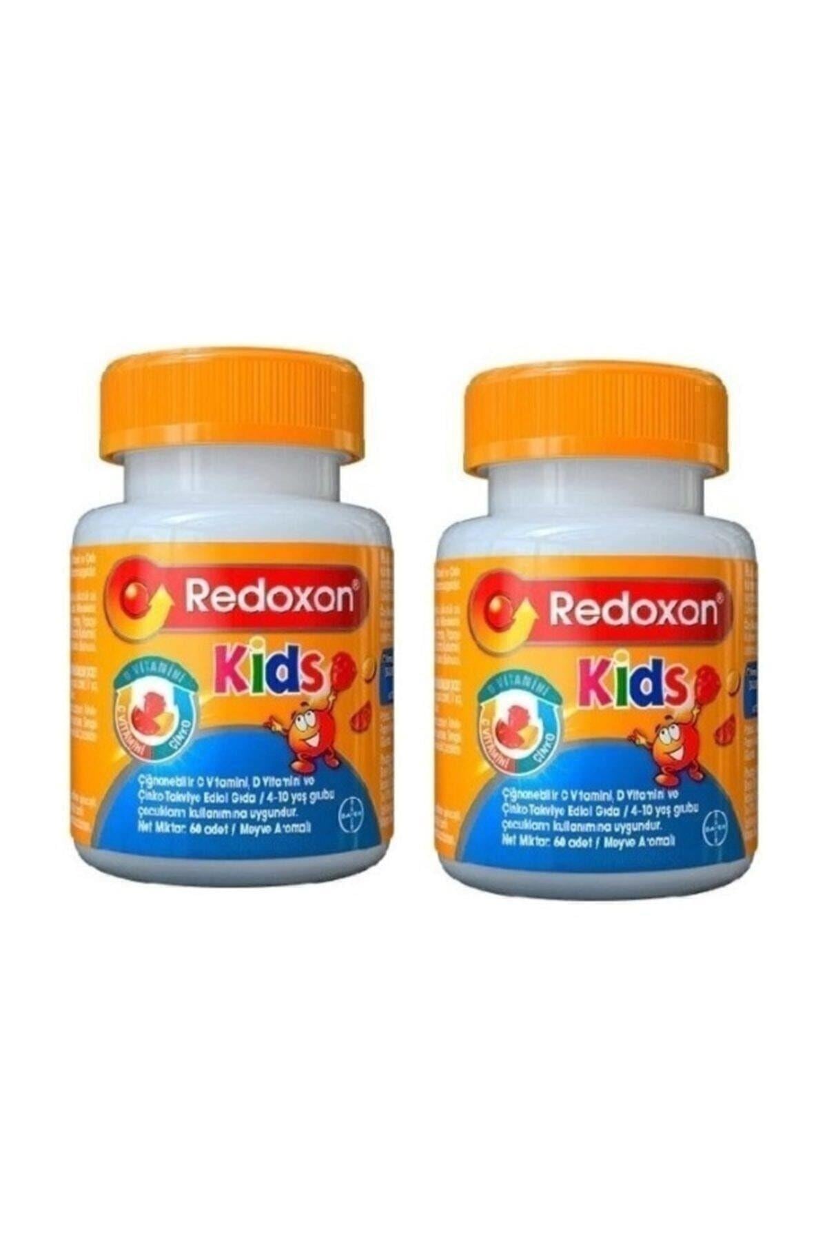 RedoxonKids 60 Tablet 2 Kutu Çiğnenebilir Gummy I Çocuklar Için C Vitamini, D Vitamini Ve Çinko8699546080045