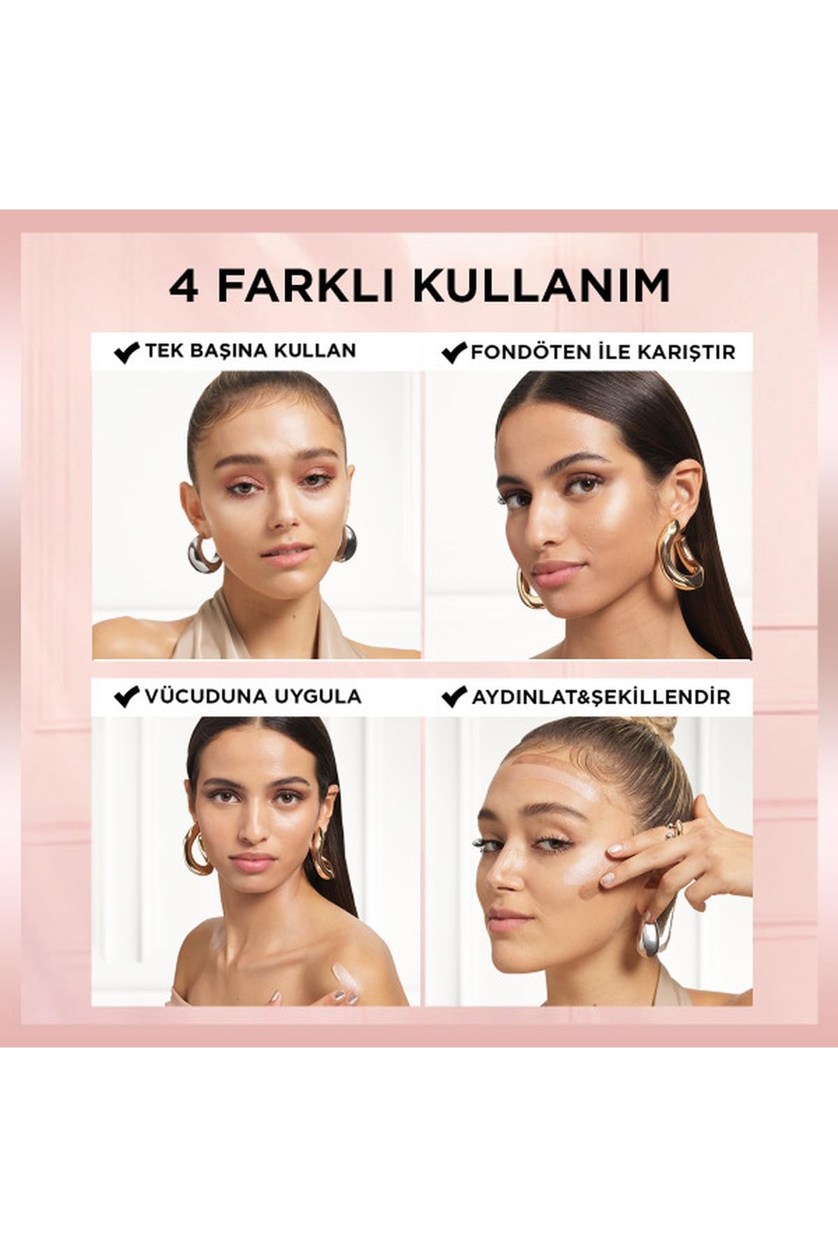 LOréal Paris Glotion All-In-One Doğal Işıltı 901 - Fair Glow 40 ml