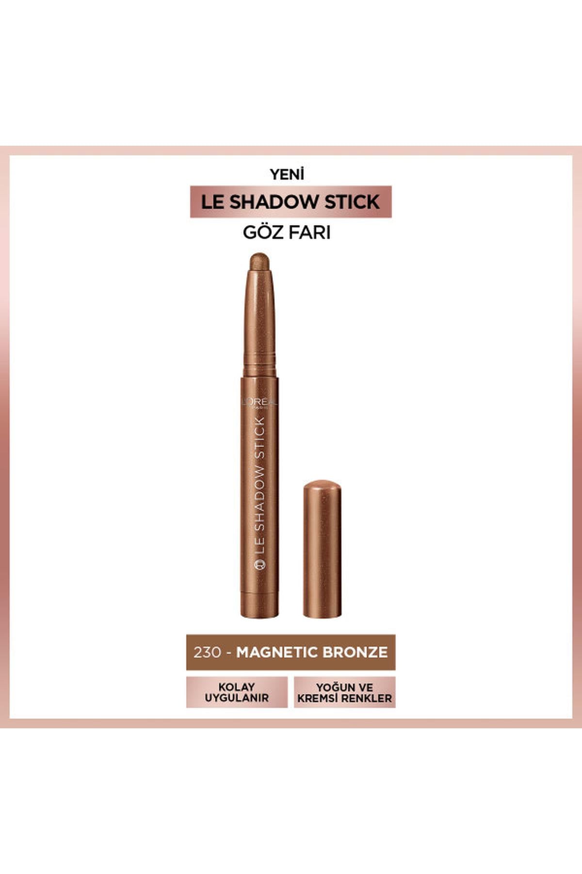 LOréal Paris Le Shadow Stick Göz Farı - 230 Magnetic Bronze