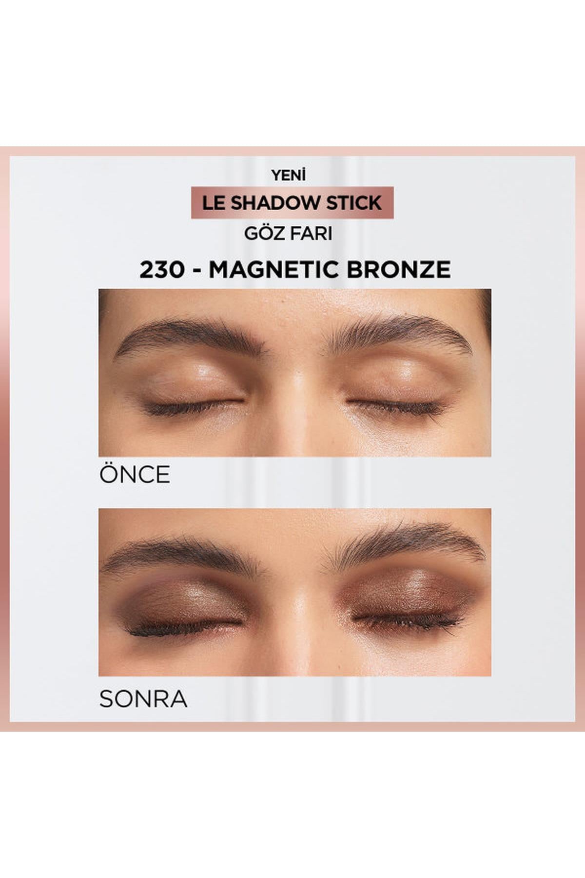 LOréal Paris Le Shadow Stick Göz Farı - 230 Magnetic Bronze