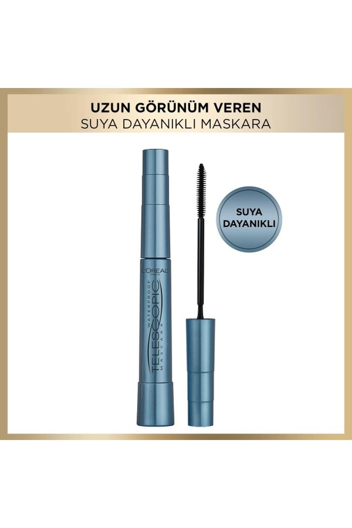 LOréal Paris Telescopic Suya Dayanıklı Maskara - Siyah