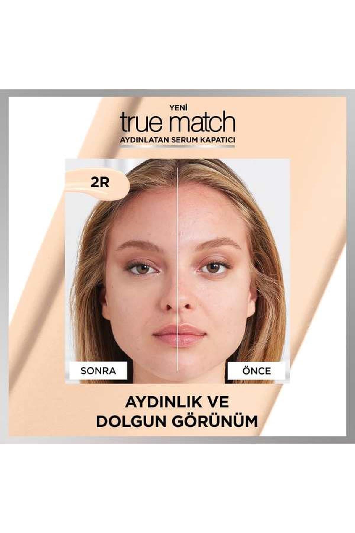 LOréal Paris True Match Aydınlatan Serum Kapatıcı - 2R 11 ml