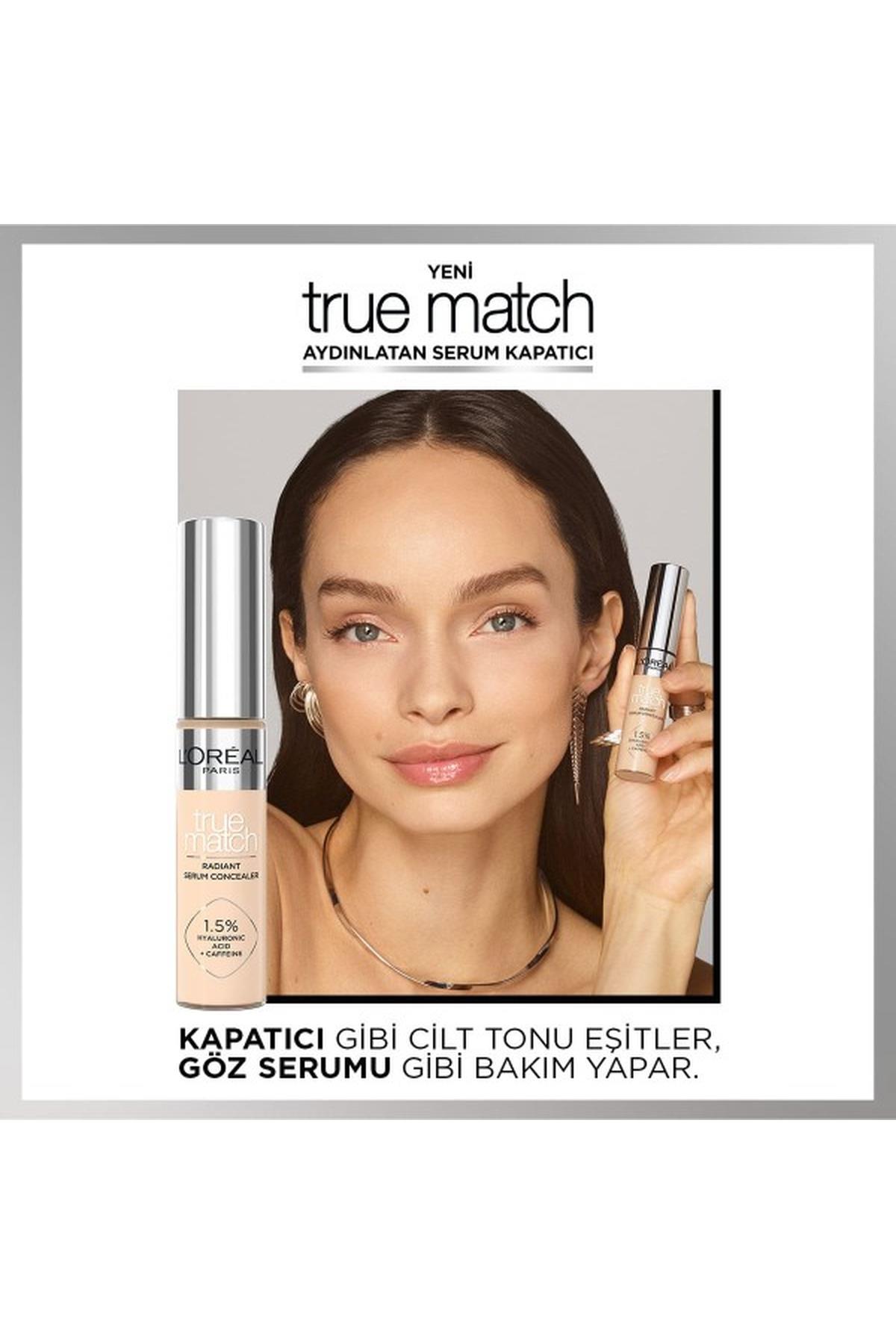 LOréal Paris True Match Aydınlatan Serum Kapatıcı - 1N 11 ml