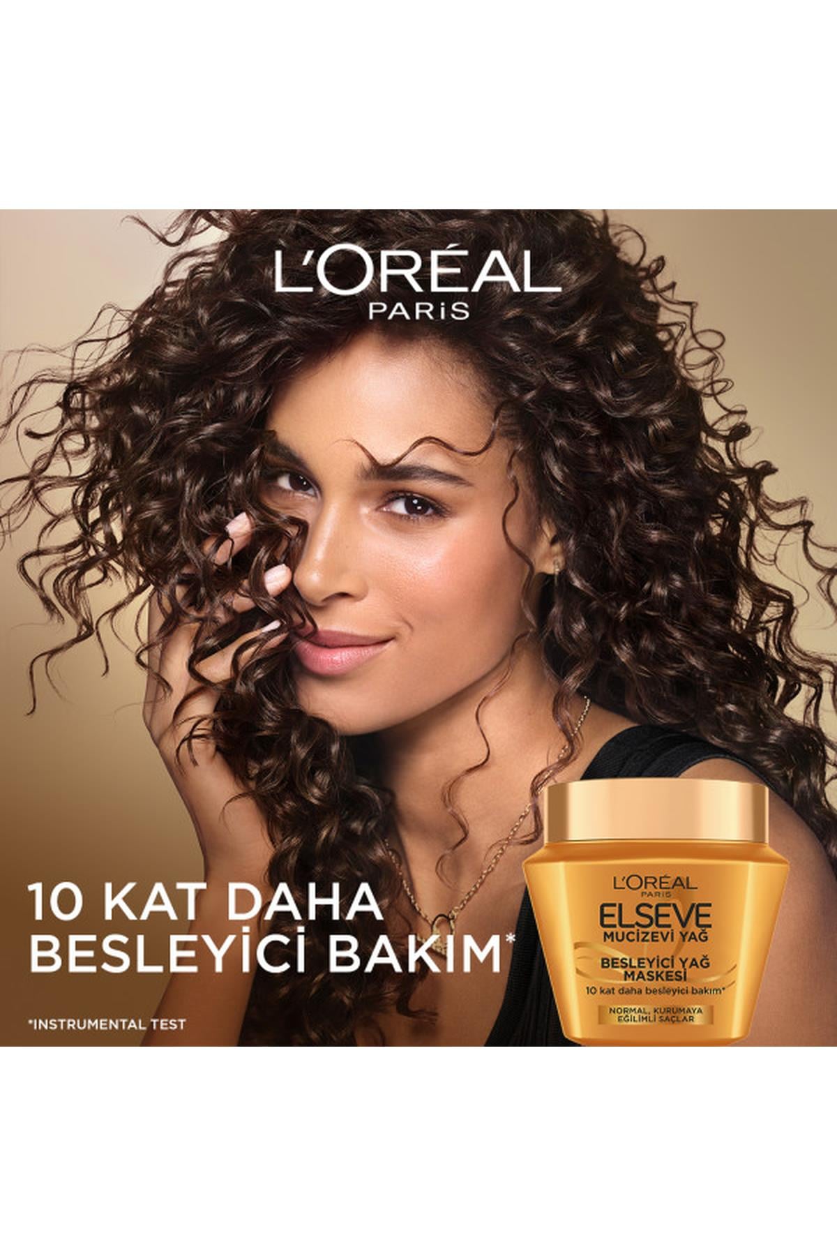Loreal Paris Elseve Mucizevi Yağ Besleyici Saç Bakım Maskesi 300 ml