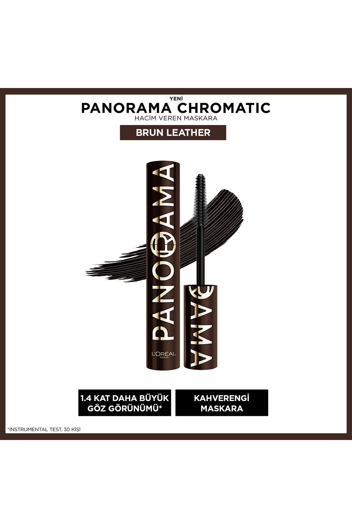 Loreal Paris Panorama Chromatic Maskara Brun Leather