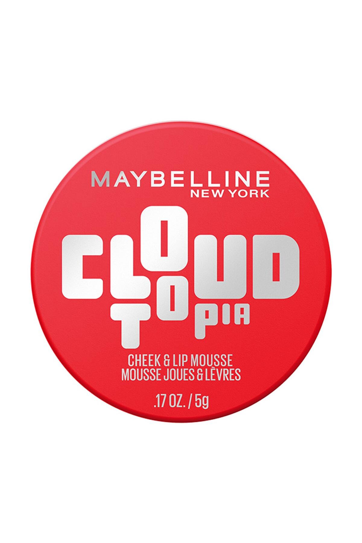 Maybelline New York Cloudtopia Köpük Dokulu Mat Allık 03 Divine Crimson