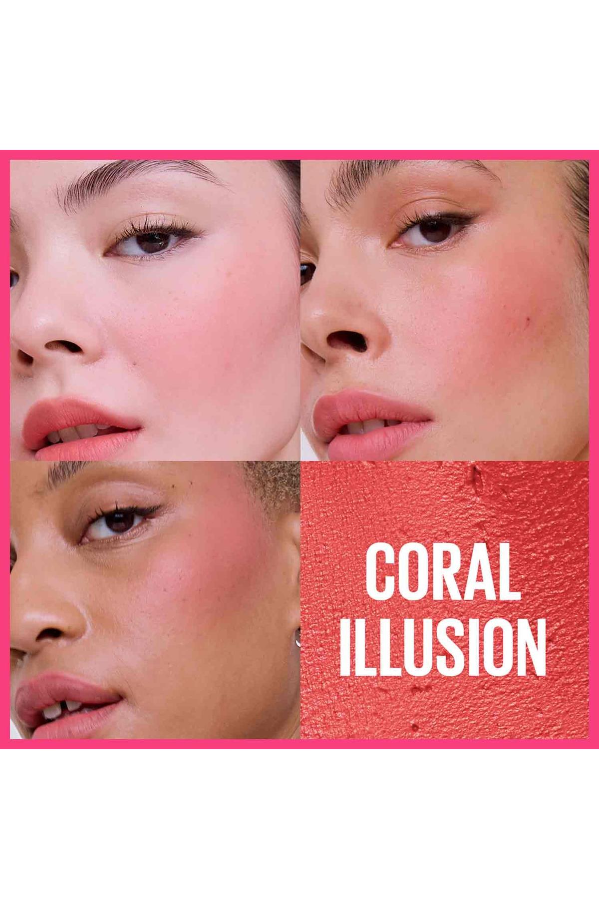 Maybelline New York Cloudtopia Köpük Dokulu Mat Allık 05 Coral Illusion