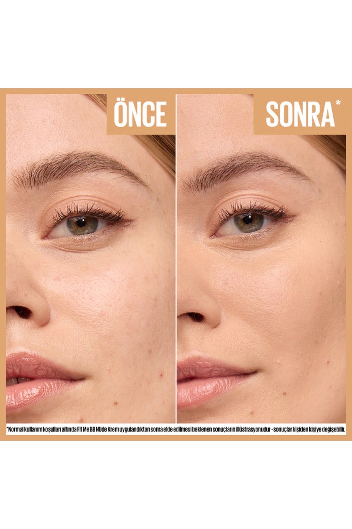 Maybelline New York Fit Me Nude Cilt Bakımı Etkili Nemlendirici SPF50 BB Krem 30