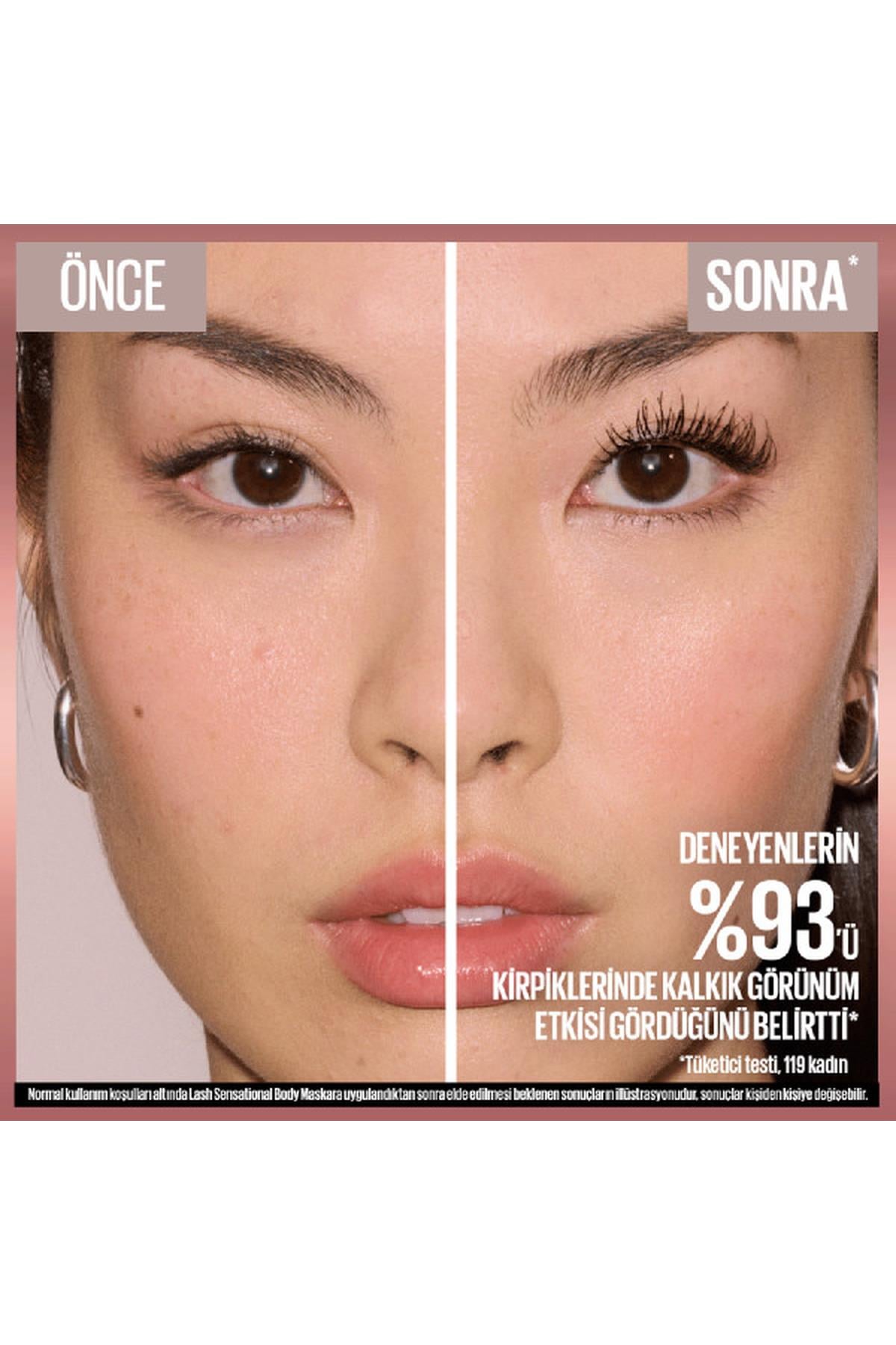 Maybelline New York Lash Sensational Body Siyah Maskara