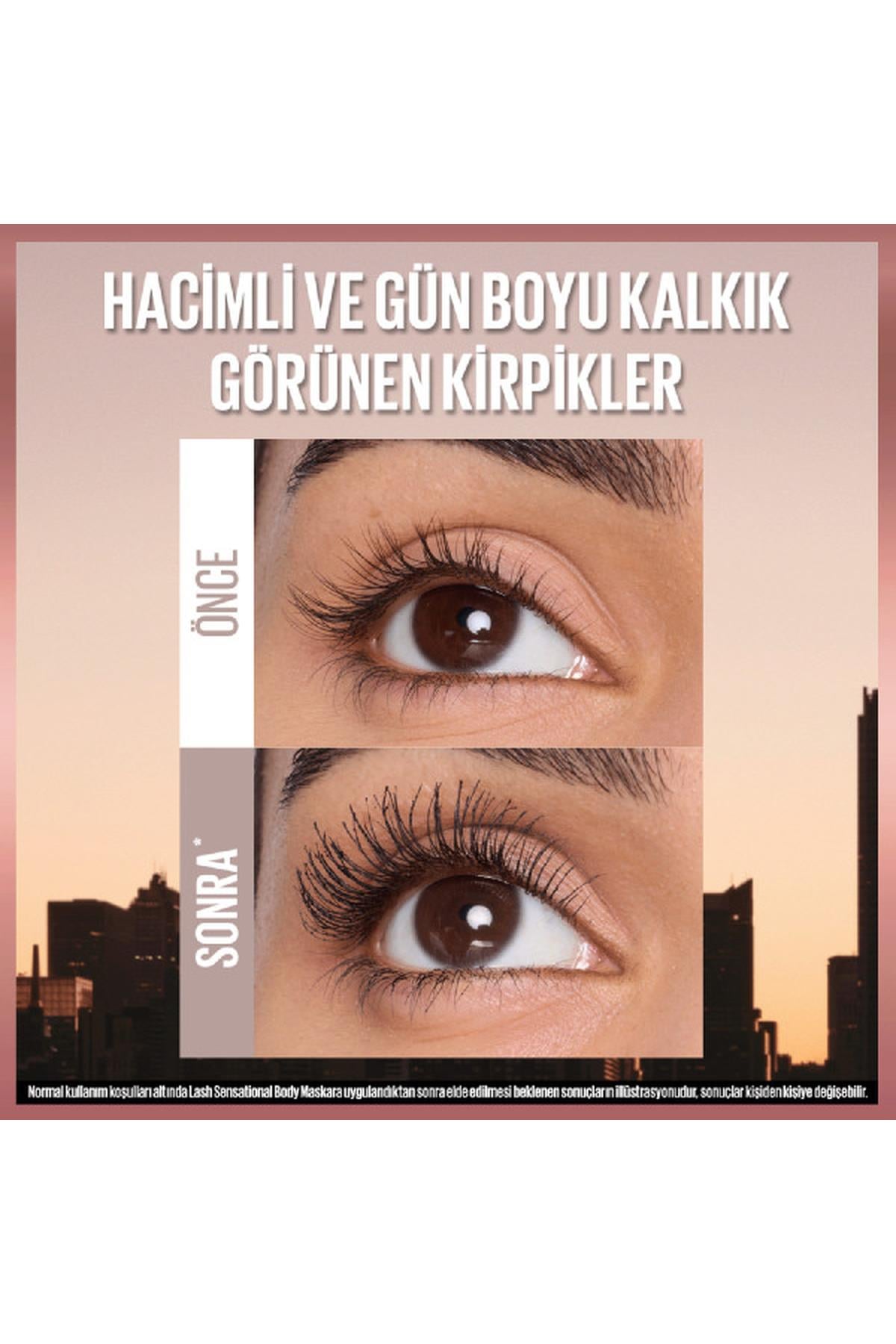 Maybelline New York Lash Sensational Body Siyah Maskara