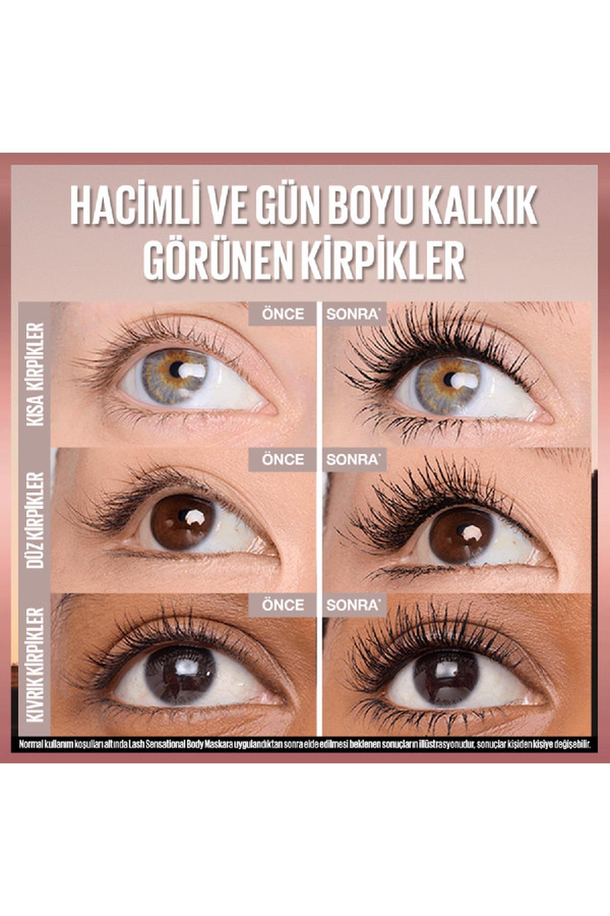 Maybelline New York Lash Sensational Body Siyah Maskara