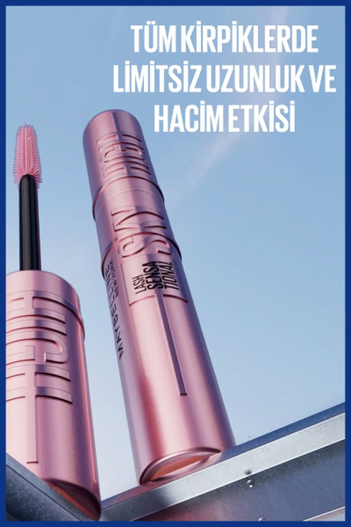 Maybelline New York Lash Sensational Sky High Maskara Navy Blue Mavi Maskara