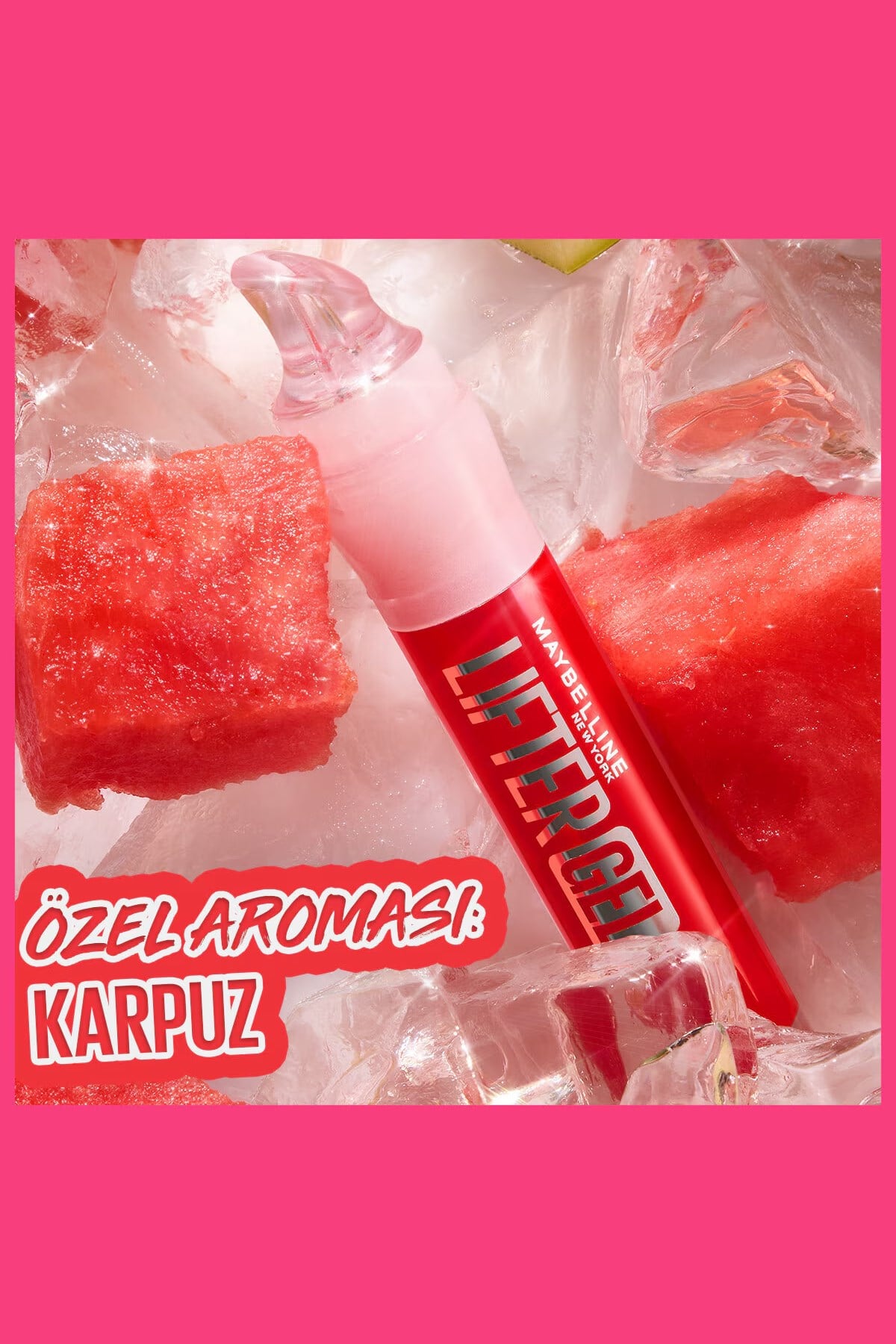 Maybelline New York Lifter Gel Ekstra Parlak ve Nemlendirici Dudak Parlatıcısı 005 Melon Ade