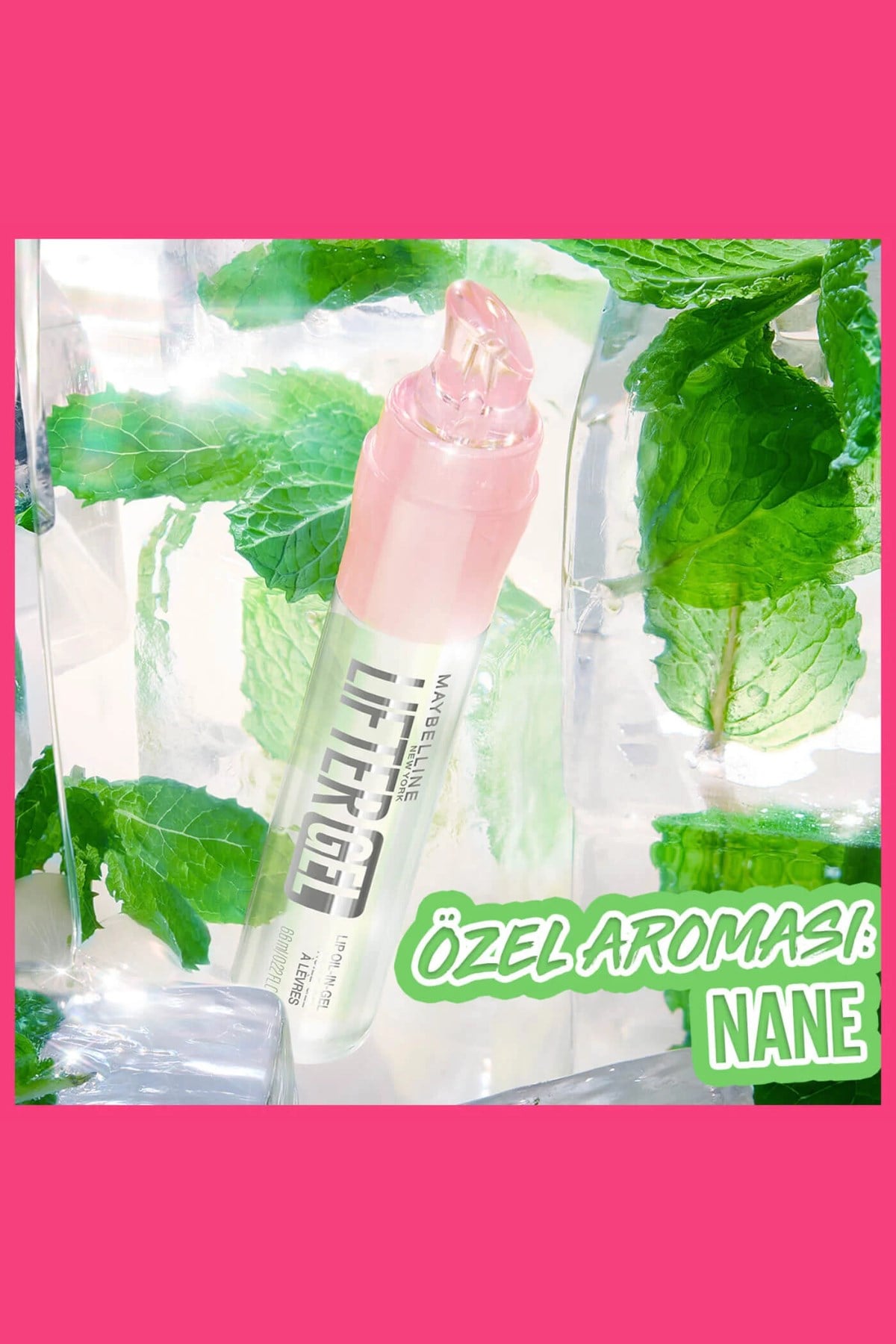 Maybelline New York Lifter Gel Ekstra Parlak ve Nemlendirici Dudak Parlatıcısı 001 Mintini