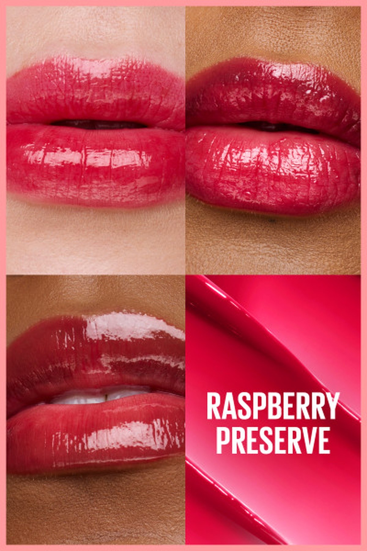 Maybelline New York Lifter Glaze Shea Yağı ve Hyalüronik Asit İçeren Renkli Dudak Balmı 13 Raspberry Preserve