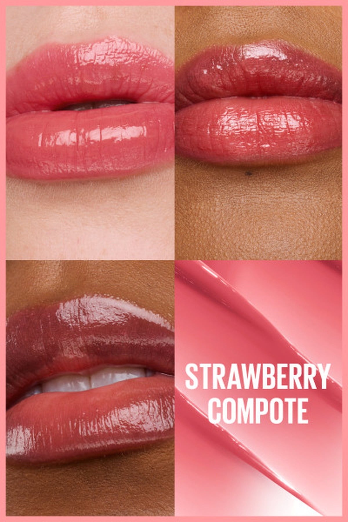 Maybelline New York Lifter Glaze Shea Yağı ve Hyalüronik Asit İçeren Renkli Dudak Balmı 12 Strawberry Compote