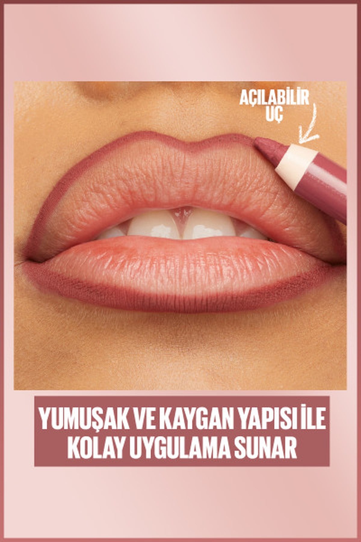 Maybelline New York Lifter Liner Dudak Kalemi 04 Out of Line