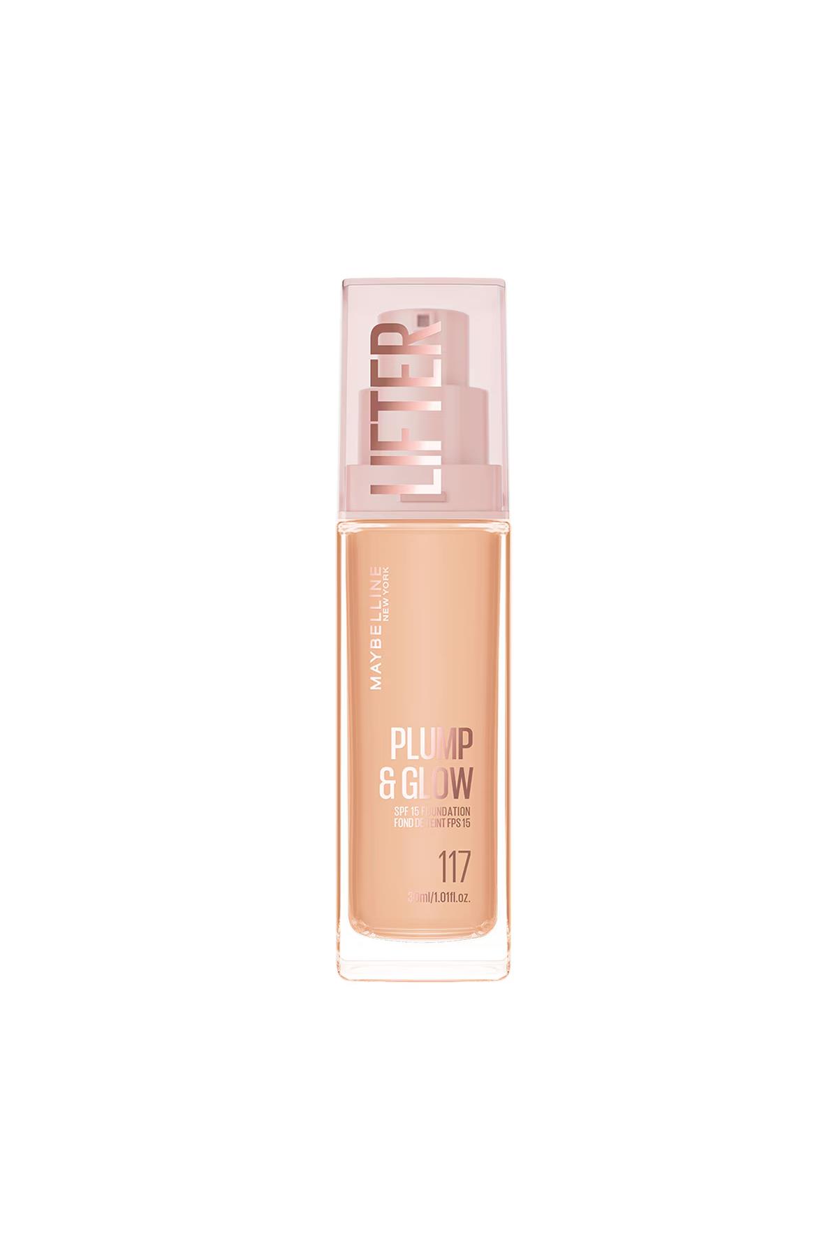 Maybelline New York Lifter Plump & Glow Aydınlatan Fondöten 117