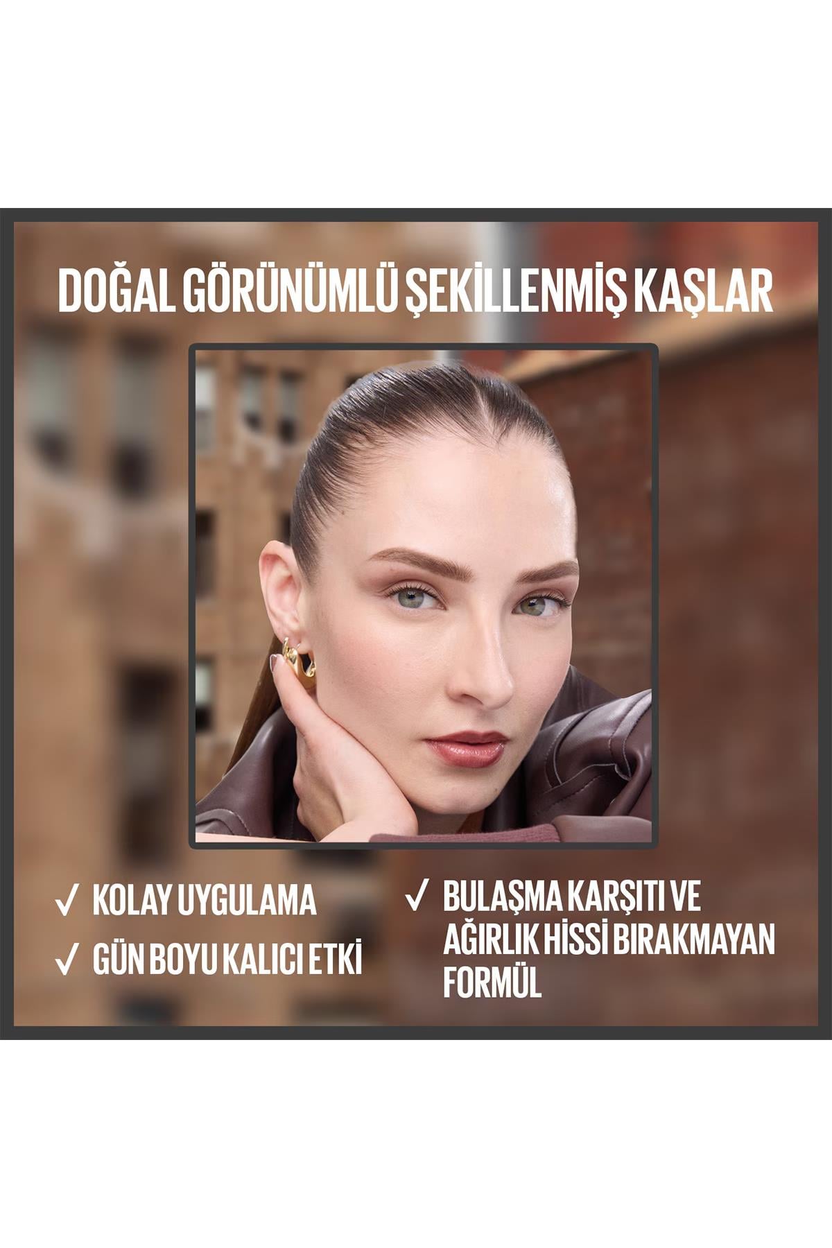 Maybelline New York Quick Shaper Kaş Şekillendirici Kalem 03 Soft Brown