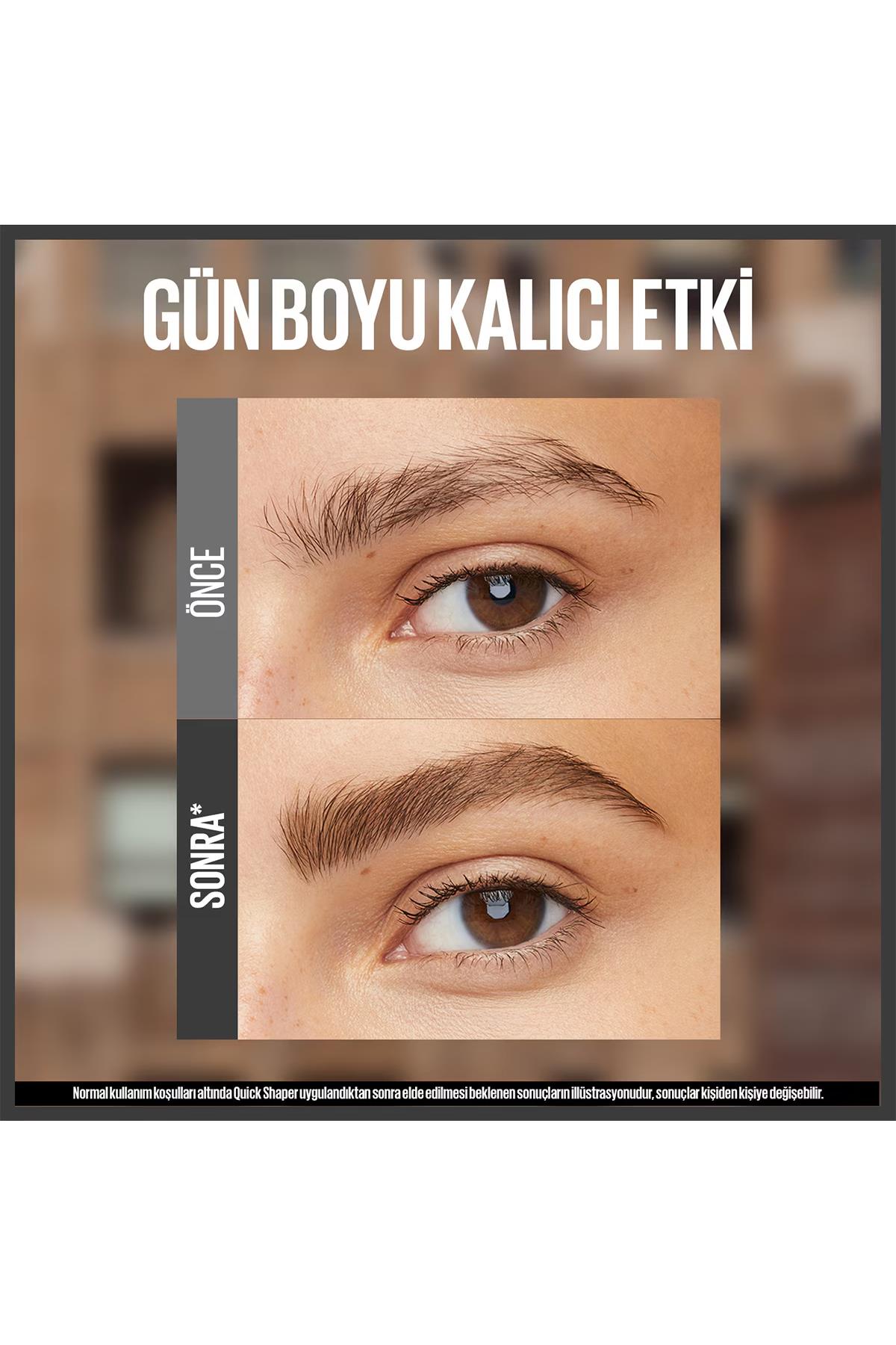 Maybelline New York Quick Shaper Kaş Şekillendirici Kalem 03 Soft Brown
