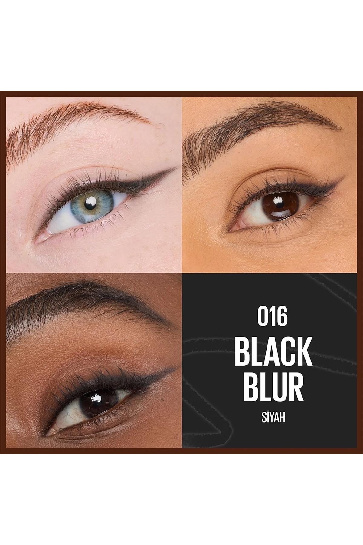 Maybelline New York Sculpting Stix Çift Uçlu Göz Kalemi 016 Black Blur