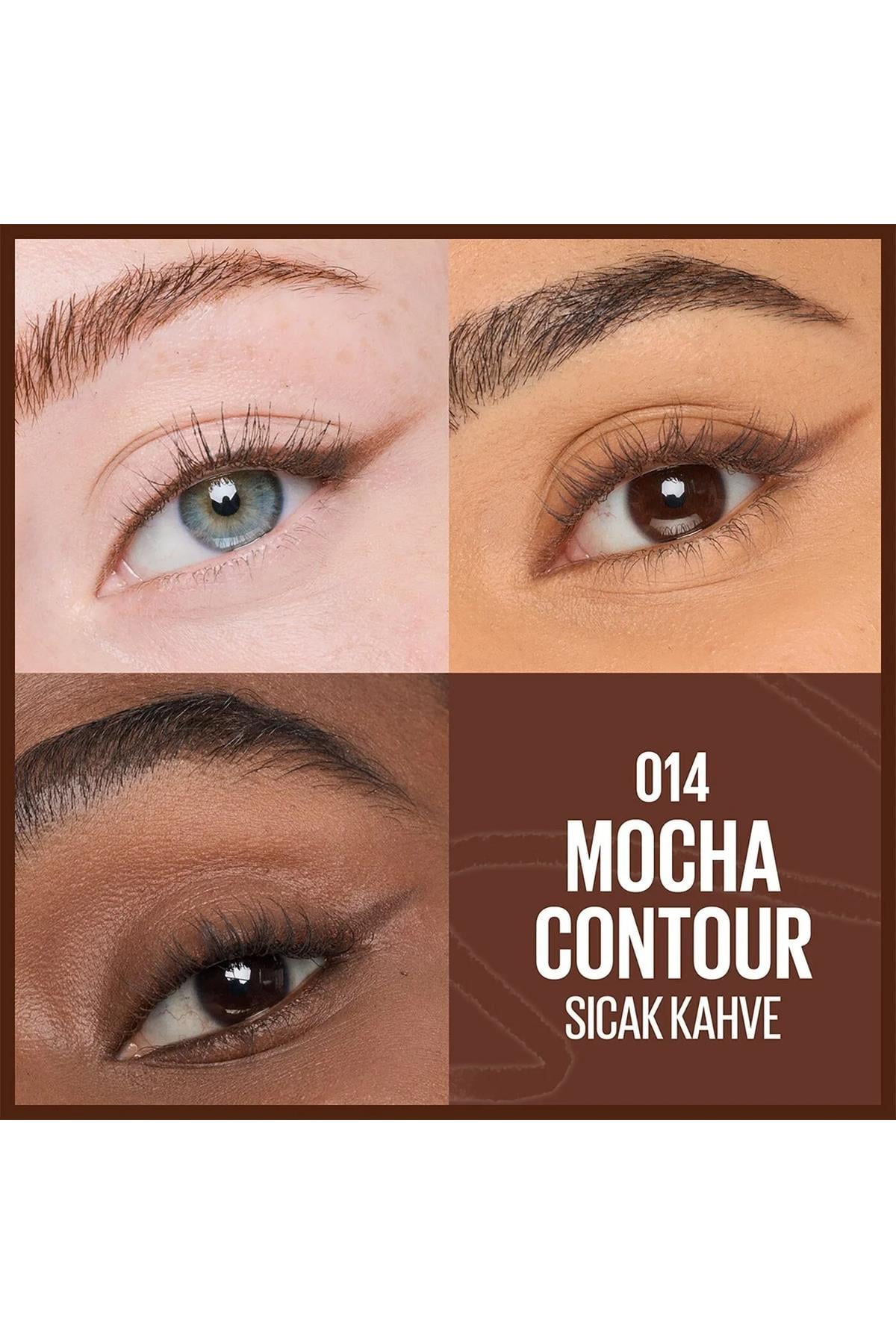 Maybelline New York Sculpting Stix Çift Uçlu Göz Kalemi 014 Mocha Contour
