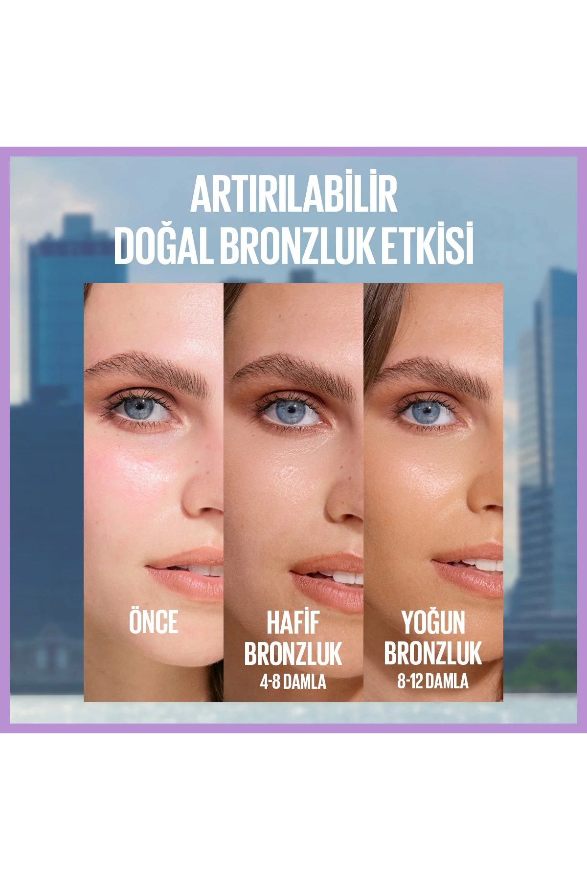 Maybelline New York Summer Shot Uzun Süre Kalıcı Bronzlaştırıcı Etkili Damla 30 ml