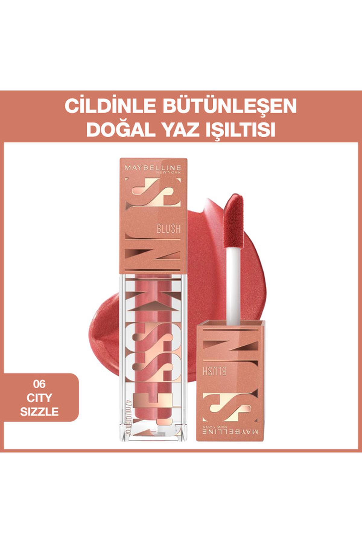 Maybelline New York Sunkisser Likit Allık- 06 City Sizzle