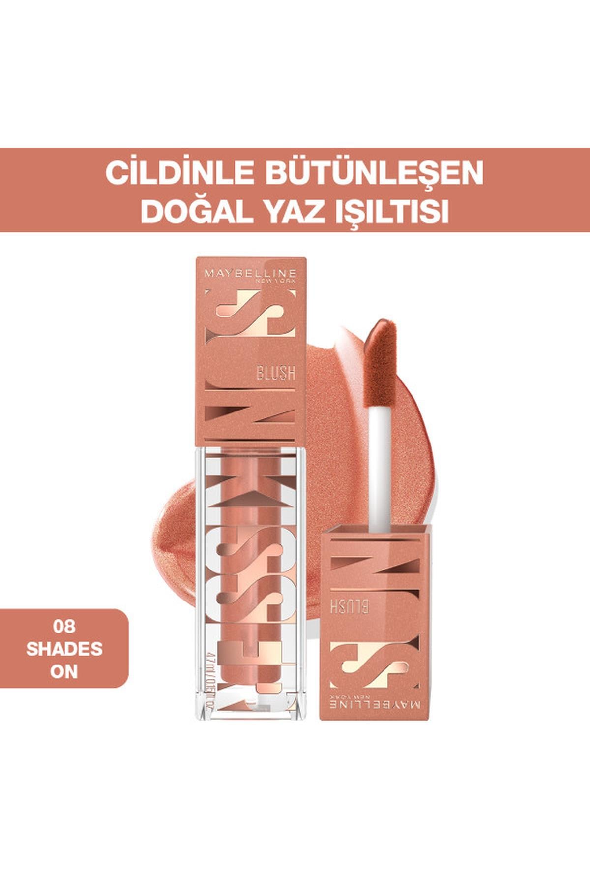 Maybelline New York Sunkisser Likit Allık- 08 Shades On