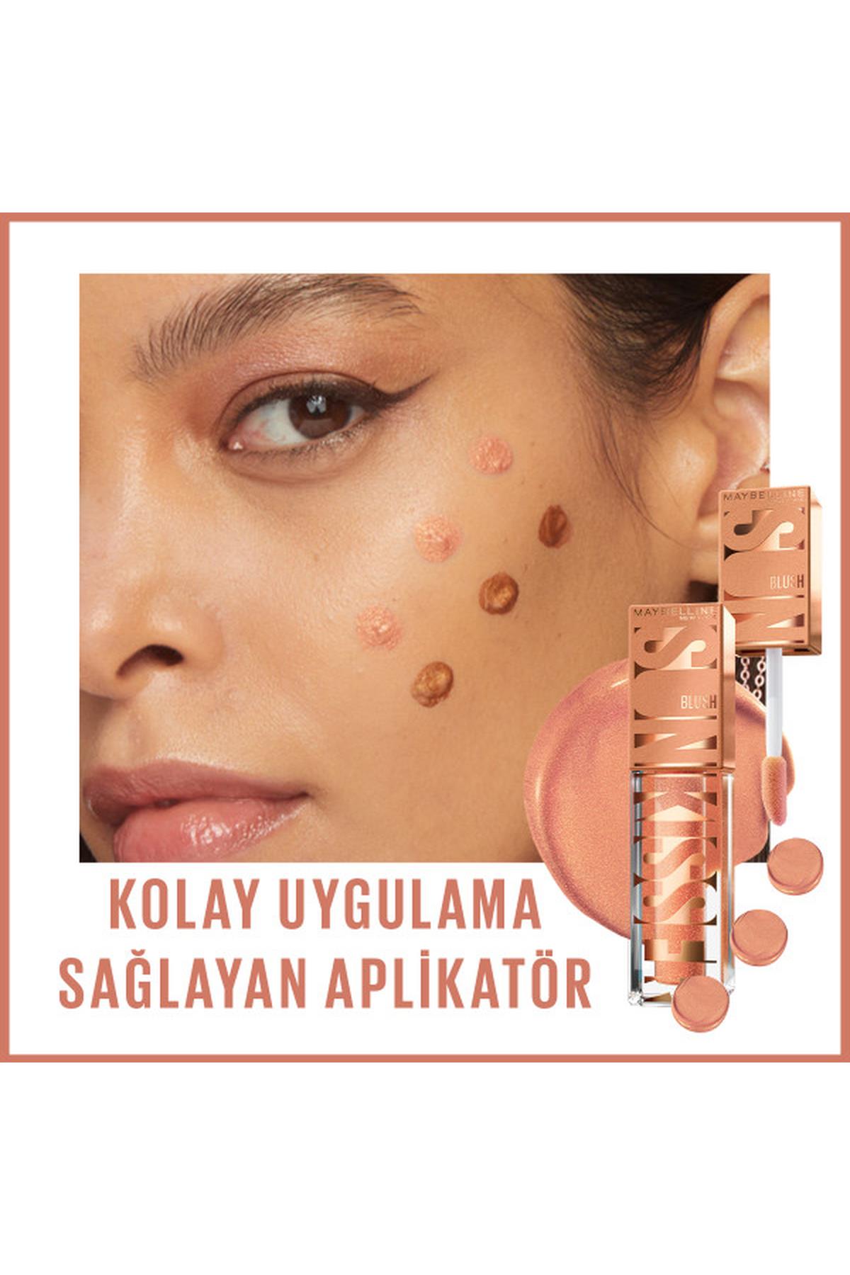 Maybelline New York Sunkisser Likit Allık- 05 Blazing Blush
