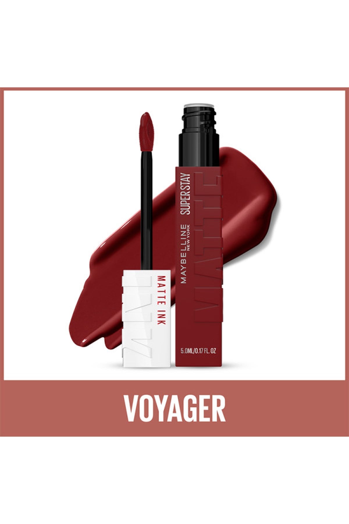 Maybelline New York Super Stay Matte Ink Likit Mat Ruj 50 Voyager