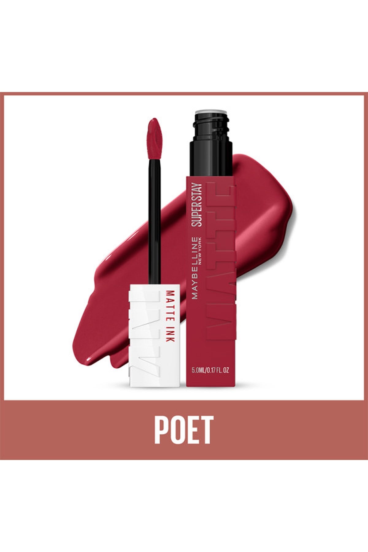 Maybelline New York Super Stay Matte Ink Unnude Likit Mat Ruj 80 Ruler