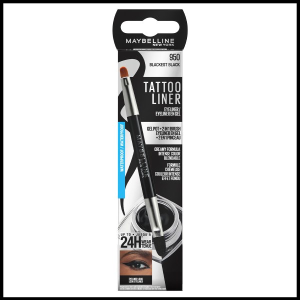 Maybelline New York Tattoo Liner Eyeliner 950 Blackest Black