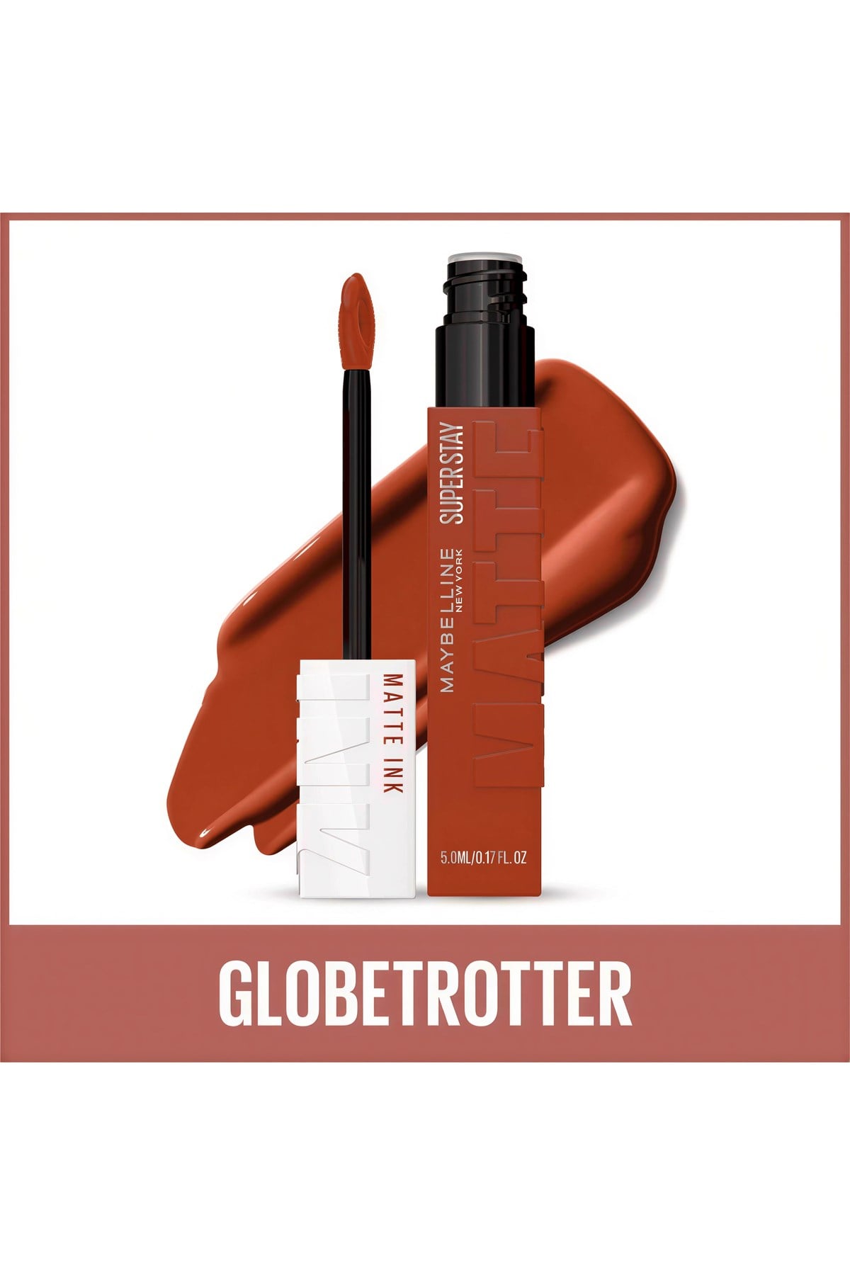 Maybelline Super Stay Matte Ink Liquid Lipstick 5ml - 135 Globe-Trotter - Kahverengi