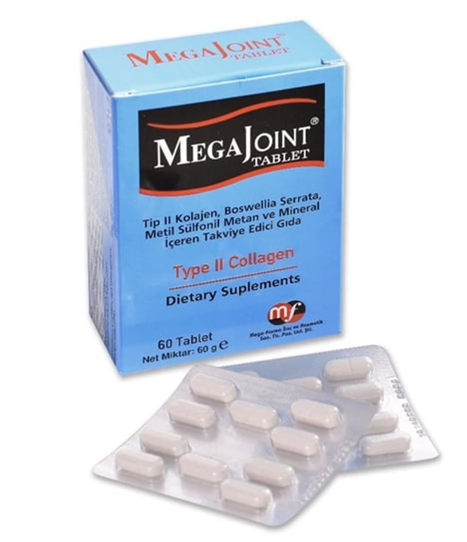 Mega Joint Tip II Kolajen 60 Tablet