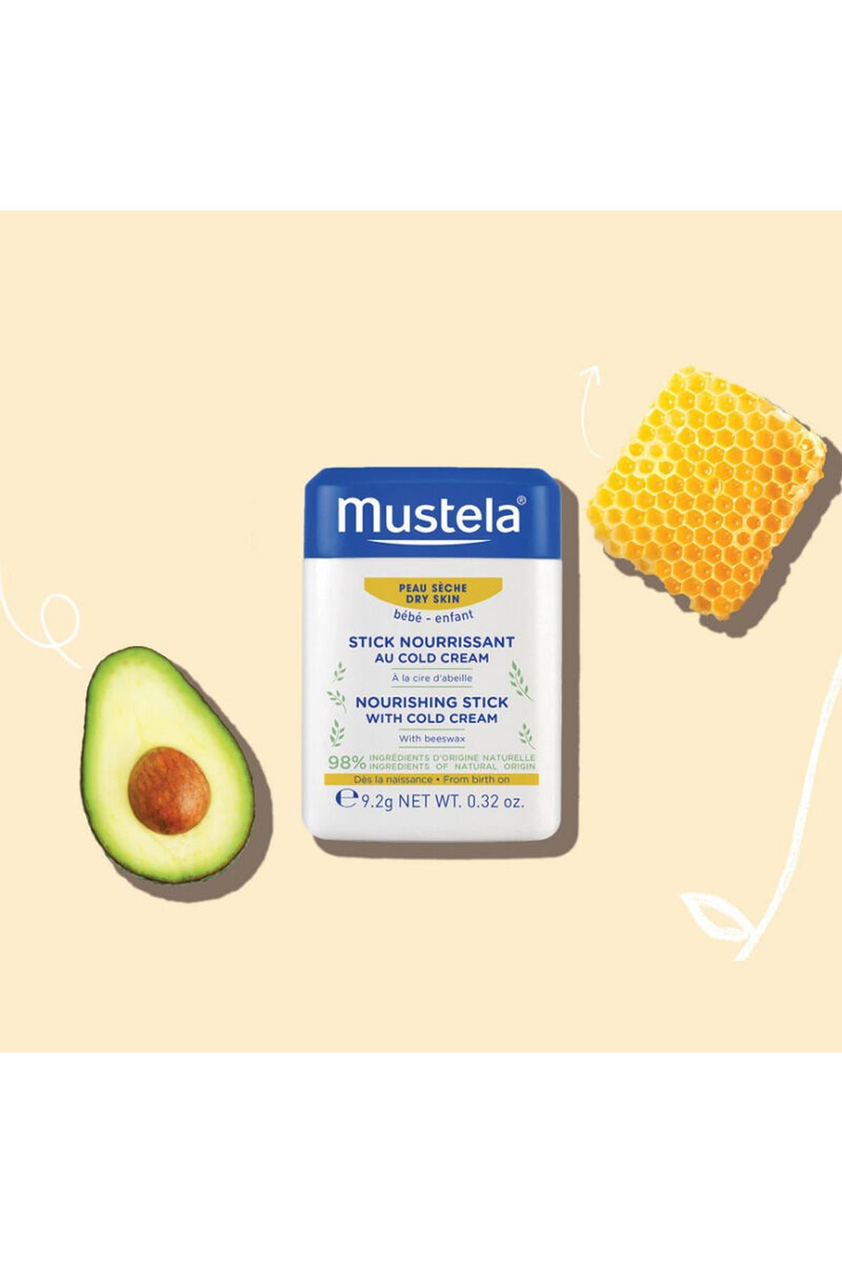 Mustela Cold Cream İçeren Besleyici Stick 9,2 gr