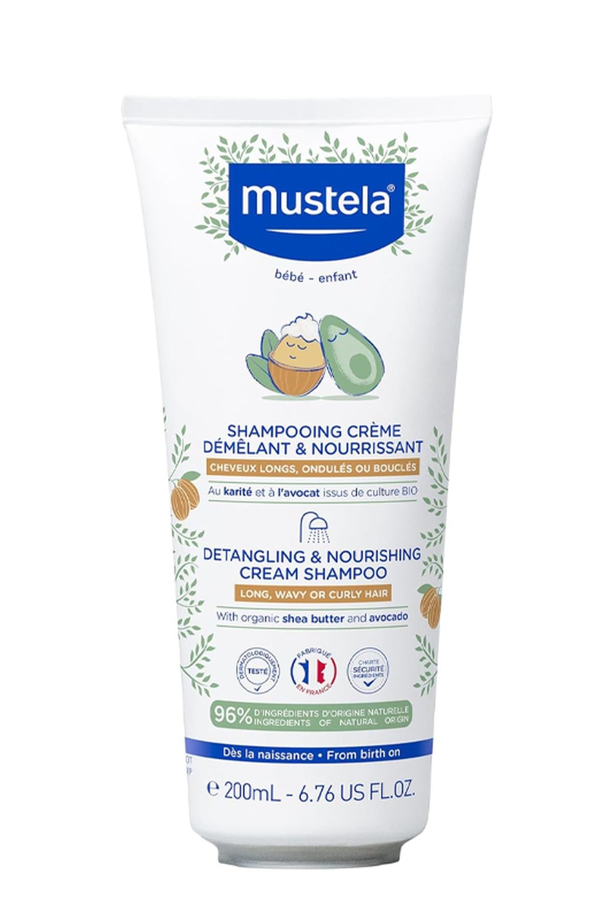 MUSTELAMustela Kolay Tarama Sağlayan Besleyici Şampuan 200 ml3504105043452
