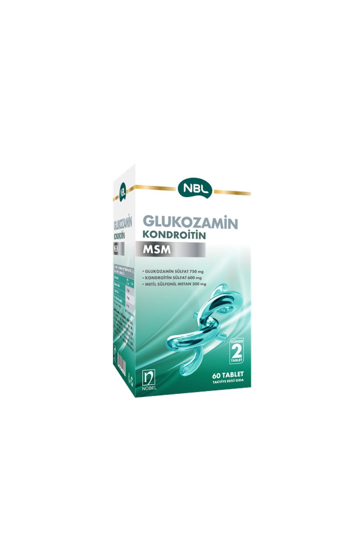 NBL Glukozamin Kondroitin MSM 60 Tablet