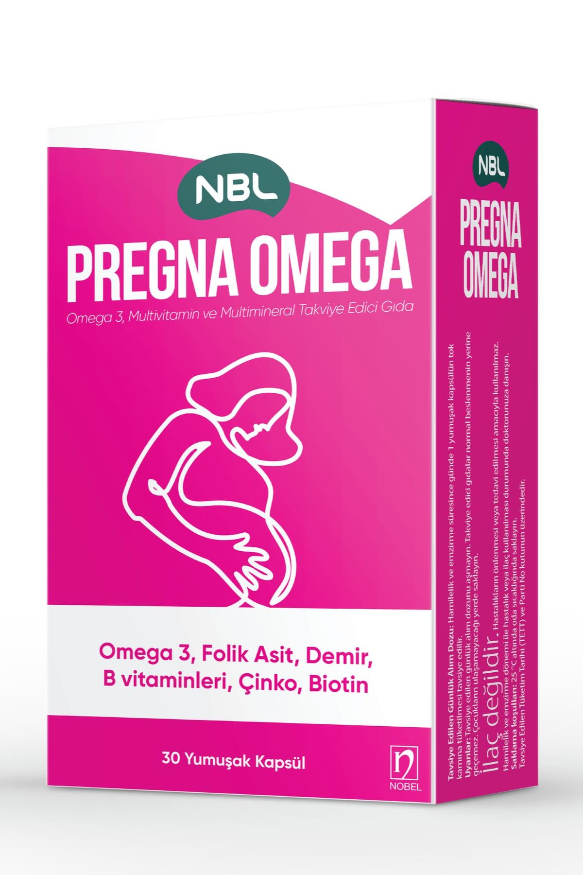 NBLNBL Pregna Omega 30 Kapsül8699540041226