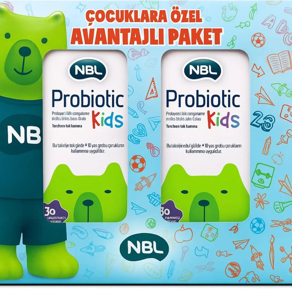 NBLNBL Probiotic Kids Avantajlı Paket 30 + 30 Çiğneme TabletiTYBTX2H22WB0D04T62
