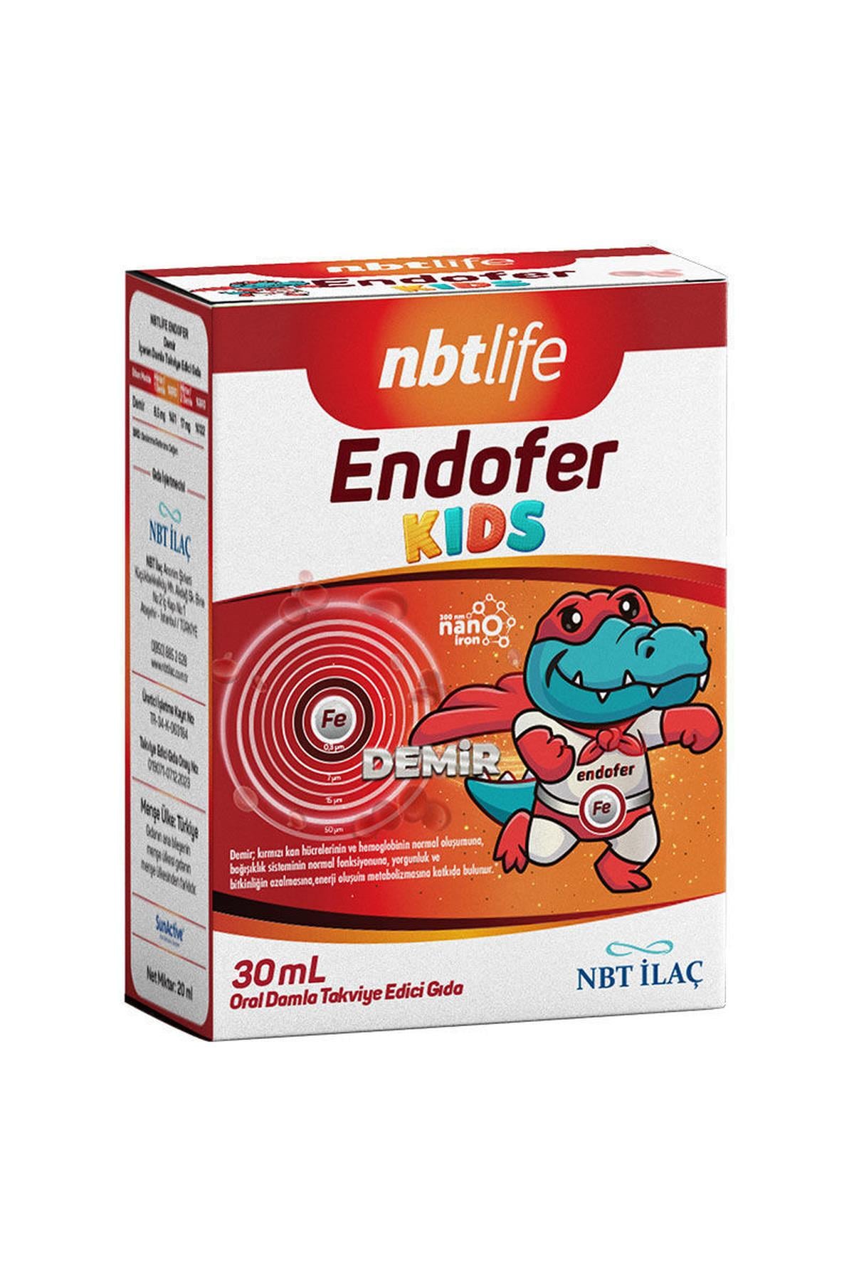 NBT İlaçNBT Life Endofer Kids 30 ml8680645530975