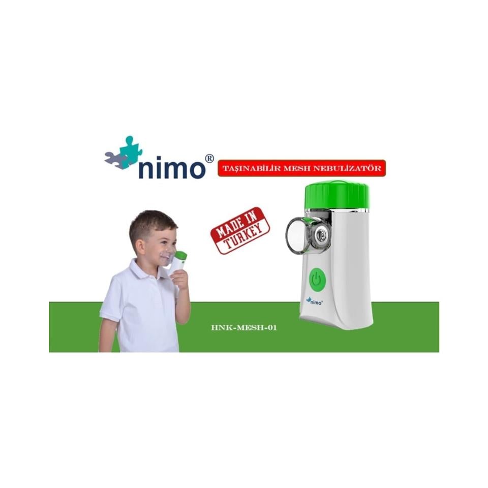 NİMONimo HNK-MESH-01 Taşınabilir Mesh Nebulizatör8698973761961