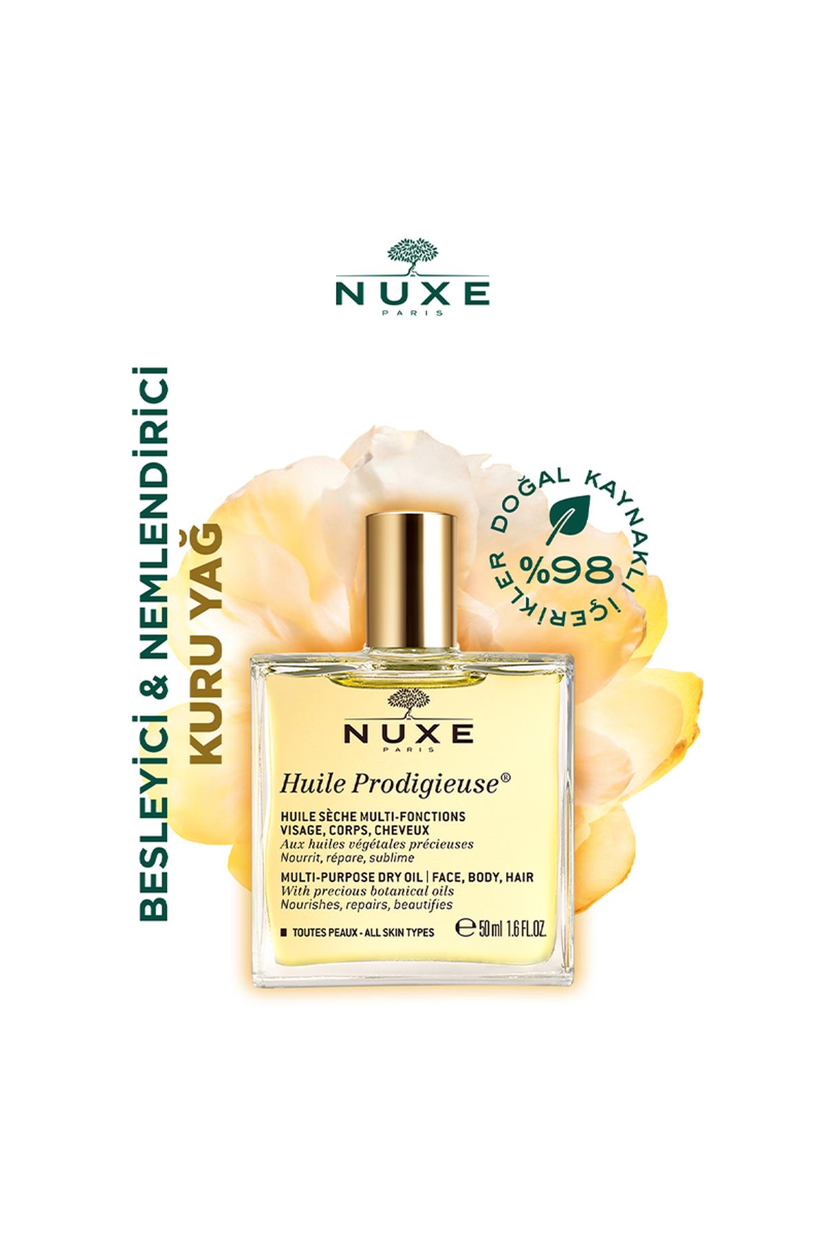 NUXE Huile Prodigieuse Çok Amaçlı Kuru Bakım Yağı 50 ml